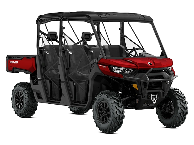 2024 Can-Am Defender MAX Defender MAX XT Fiery Red HD10