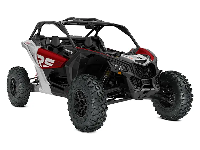 2024 Can-Am Maverick X3 RS TURBO RR TURBO RR Fiery Red & Hyper Silver