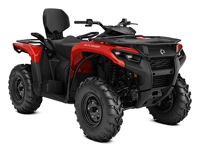 2024 Can-Am Outlander MAX 500/700 Outlander MAX DPS 500/700 Legion Red 700