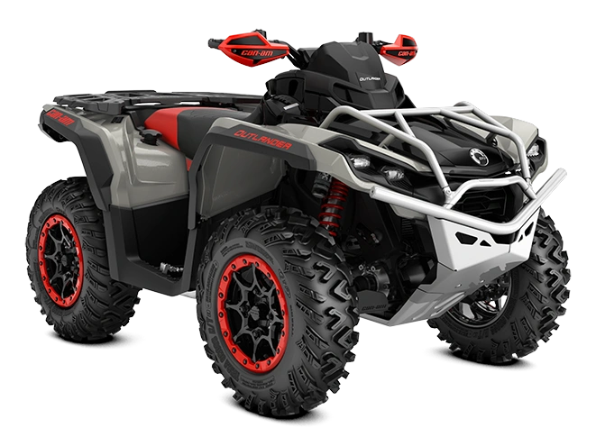 2024 Can-Am Outlander 850/1000R Outlander X xc Chalk Gray & Can-Am Red 1000R