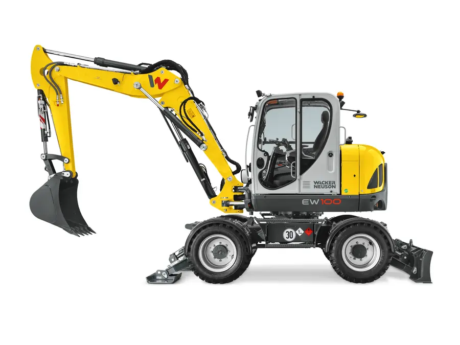 Wacker Neuson Pelle sur pneus EW100 