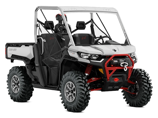 2024 Can-Am Defender Defender X mr Hyper Silver & Legion Red HD10