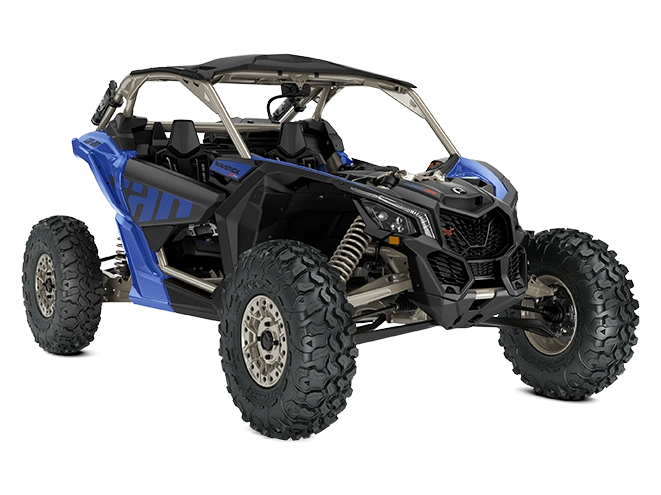 2024 Can-Am Maverick X3 Maverick X3 X rs TURBO RR Dazzling Blue & Carbon Black TURBO RR