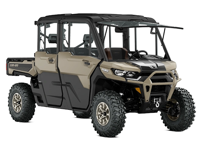 2024 Can-Am Defender MAX Defender MAX Limited Desert Tan & Timeless Black HD10