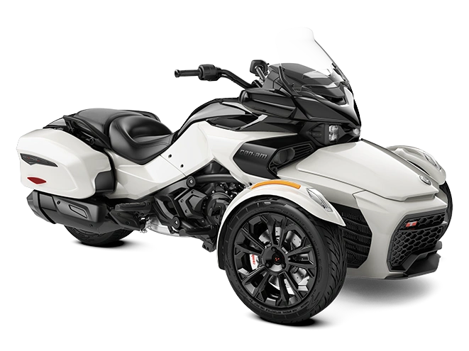 2024 Can-Am Spyder F3 Spyder F3-T Pearl White ROTAX 1330 ACE alt