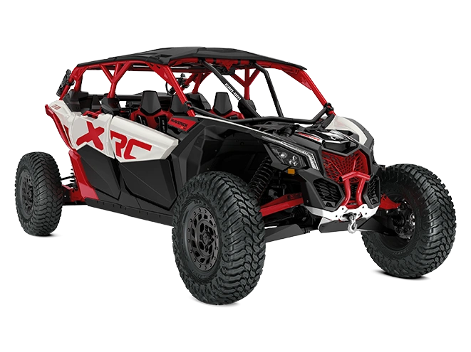 2024 Can-Am Maverick X3 MAX Maverick X3 MAX X rc TURBO RR Hybrid White & Legion Red TURBO RR alt