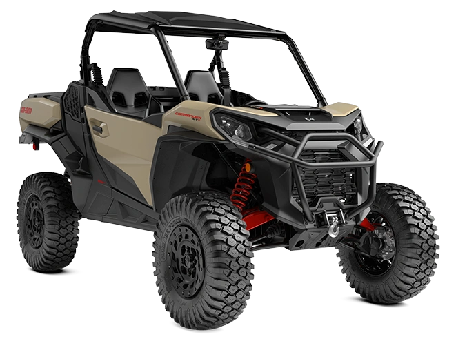 Can-Am Commander Commander XT-P Beige désert et noir carbone 1000R 2024