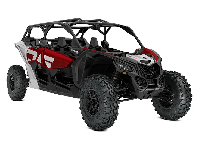 2024 Can-Am Maverick X3 MAX DS TURBO RR TURBO RR Fiery Red & Hyper Silver