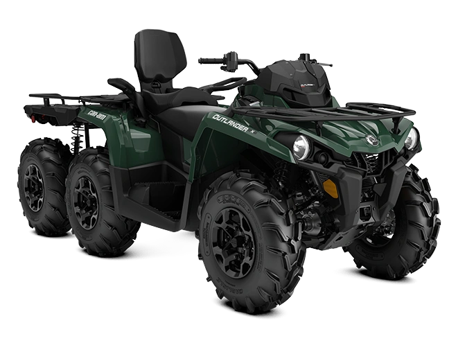 2024 Can-Am Outlander MAX 850/1000R Outlander MAX 6x6 DPS 450 Tundra Green 450