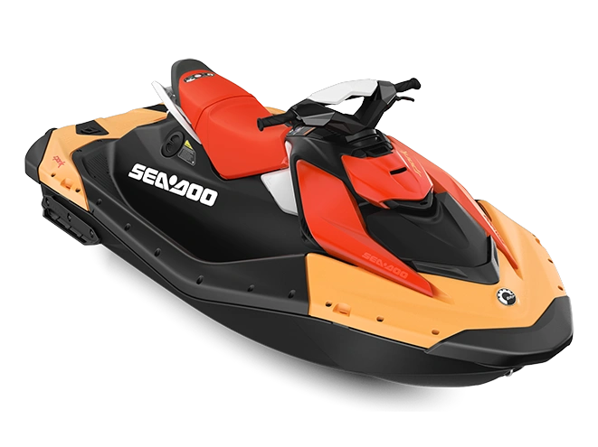 2024 Sea-Doo Spark Spark for 2 Sunrise Orange / Dragon Red 90