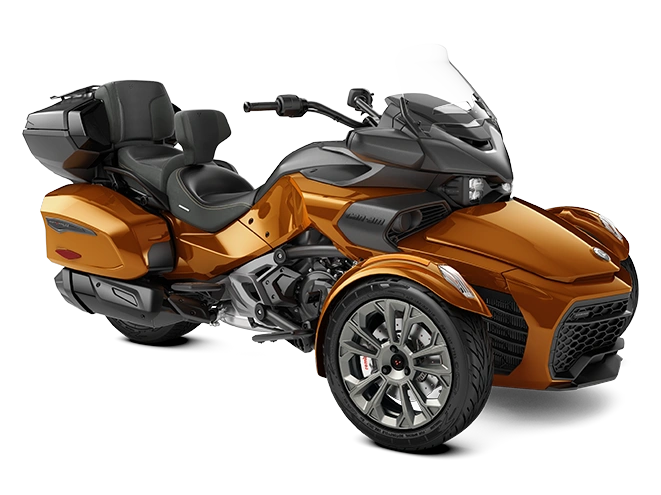 2024 Can-Am Spyder F3 Spyder F3 Limited SPECIAL SERIES Cognac Metallic ROTAX 1330 ACE alt