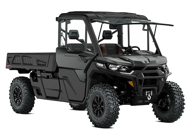 2024 Can-Am Defender PRO Limited HD10 Stone Gray