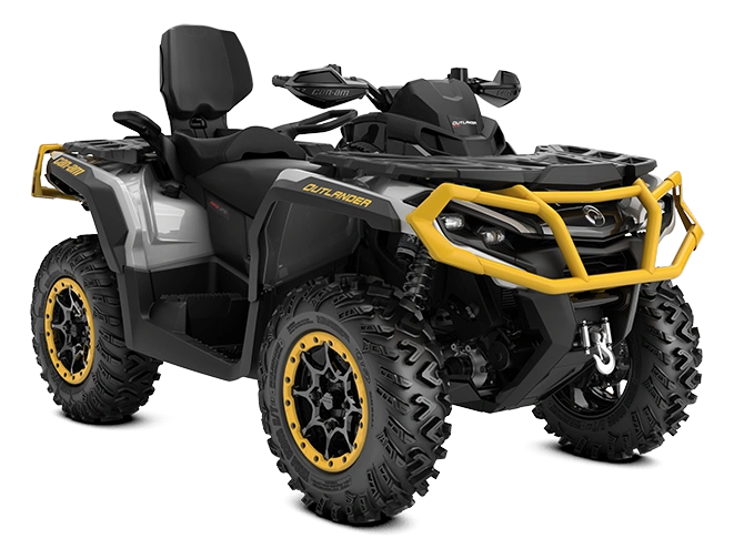 2024 Can-Am Outlander MAX 850/1000R Outlander MAX XT-P Hyper Silver & Neo Yellow 850