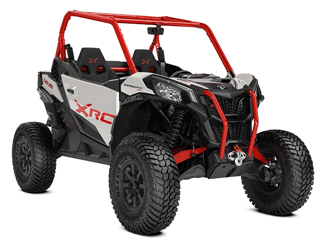 2024 Can-Am Maverick Sport Maverick Sport X rc Hybrid White & Legion Red 1000R