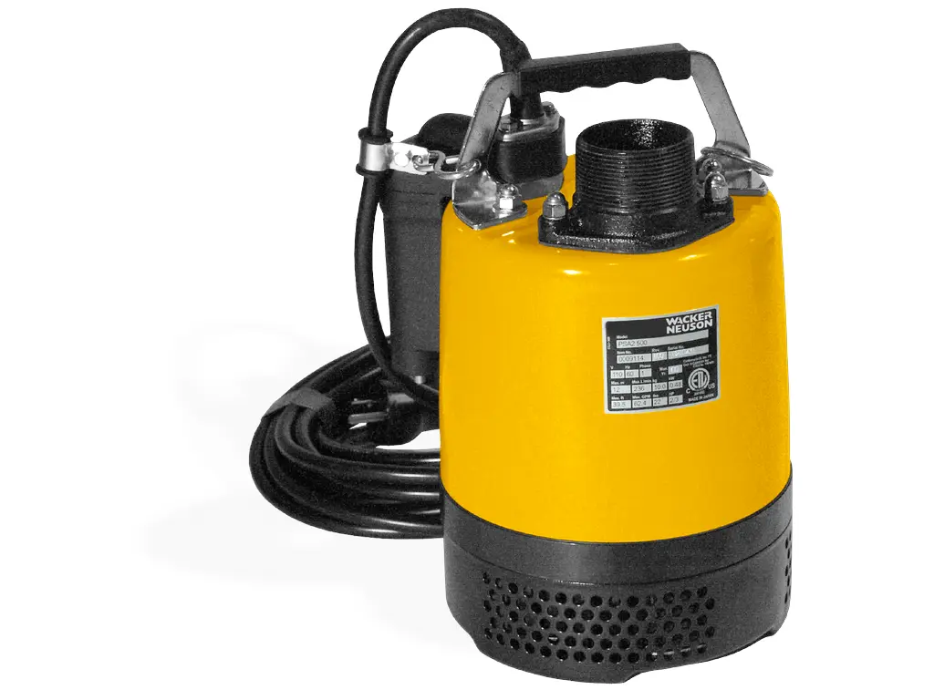 Wacker Neuson Submersible pumps PSA2 500