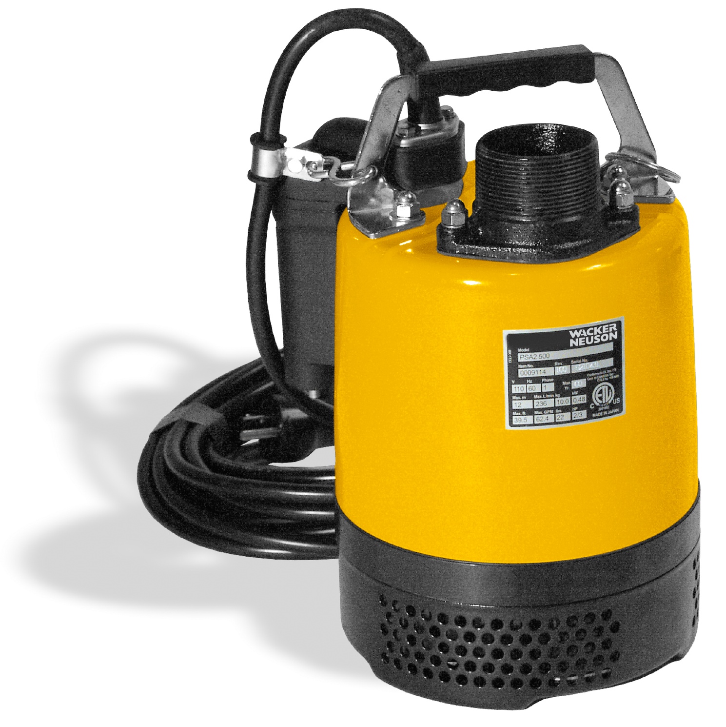  Wacker Neuson Submersible pumps PSA2 500