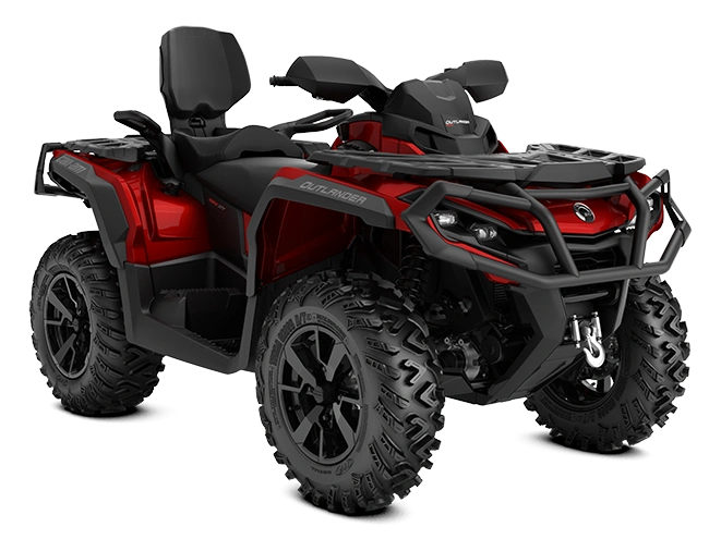 2024 Can-Am Outlander MAX 850/1000R Outlander MAX XT Fiery Red 850