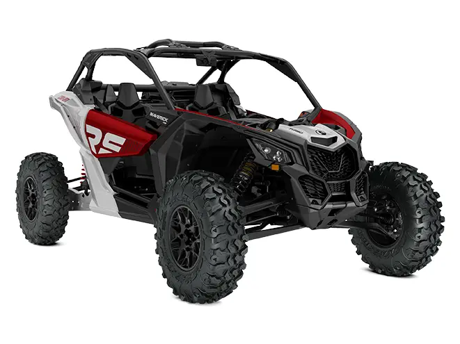 2024 Can-Am Maverick X3 RS Turbo TURBO Fiery Red & Hyper Silver