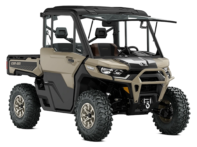 2024 Can-Am Defender Limited Defender Limited Desert Tan & Timeless Black HD10