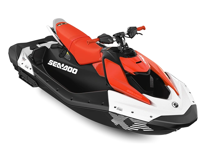 Sea-Doo Spark Trixx Spark Trixx pour 3 Rouge dragon / Blanc 90 2024 alt