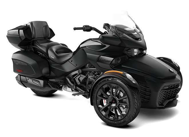 2024 Can-Am Spyder F3 Limited ROTAX 1330 ACE Monolith  Black Satin