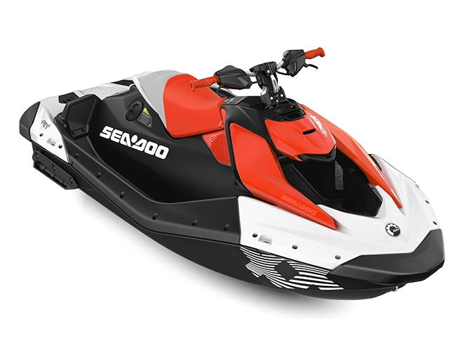 Sea-Doo Spark Trixx Spark Trixx pour 1 Rouge dragon / Blanc 90 2024 alt