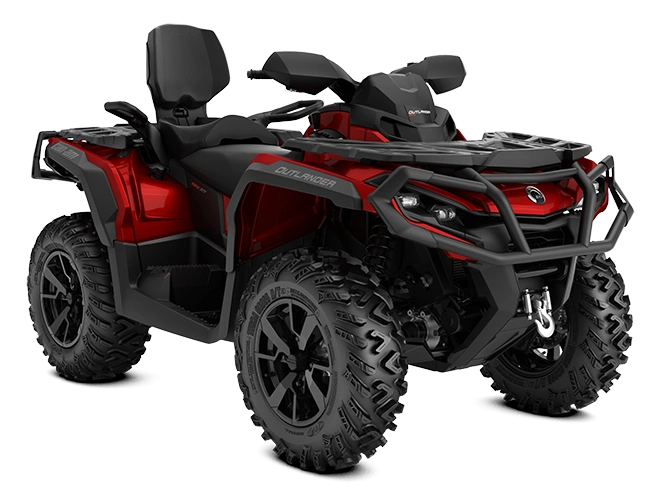 2024 Can-Am Outlander MAX 850/1000R Outlander MAX XT Fiery Red 1000R