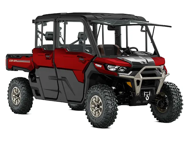 2024 Can-Am Defender MAX Limited HD10 Fiery Red