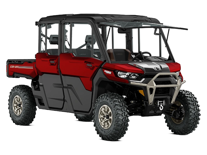 2024 Can-Am Defender MAX Defender MAX Limited Fiery Red HD10