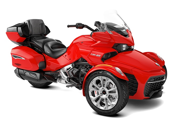 2024 Can-Am Spyder F3 Limited ROTAX 1330 ACE Plasma Red