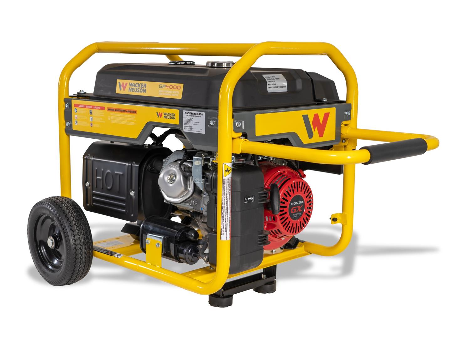Wacker Neuson Portable generators GP4000A