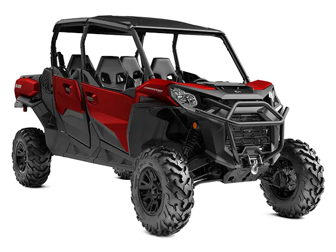 2024 Can-Am Commander MAX XT 1000R Fiery Red