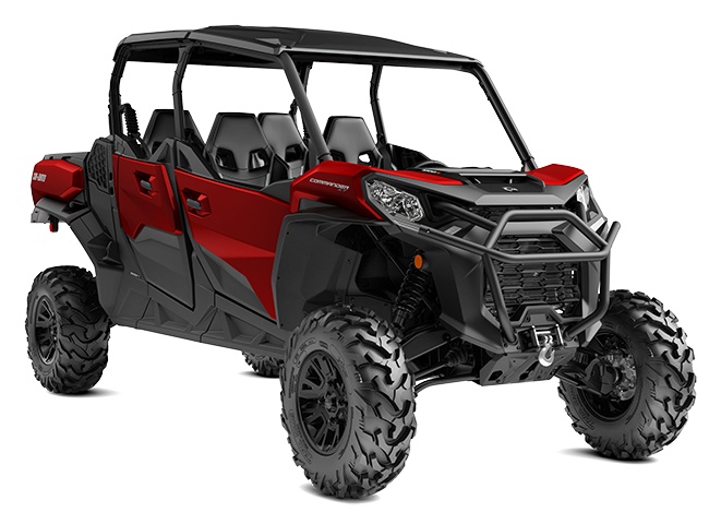 2024 Can-Am Commander MAX XT 1000R Fiery Red