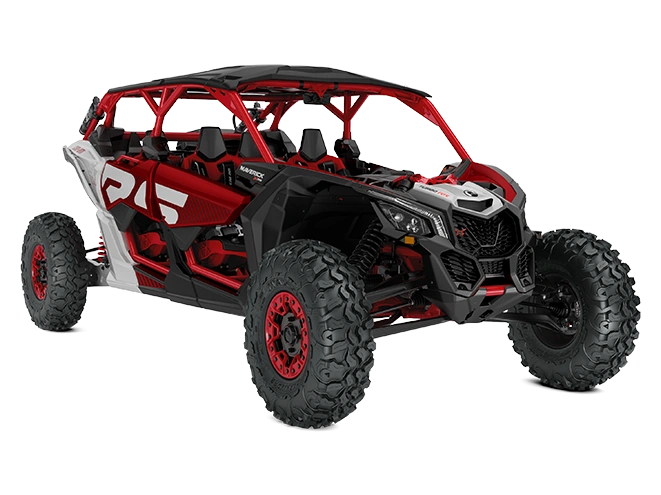 2024 Can-Am Maverick X3 MAX Maverick X3 MAX X rs TURBO RR Fiery Red & Hyper Silver TURBO RR alt