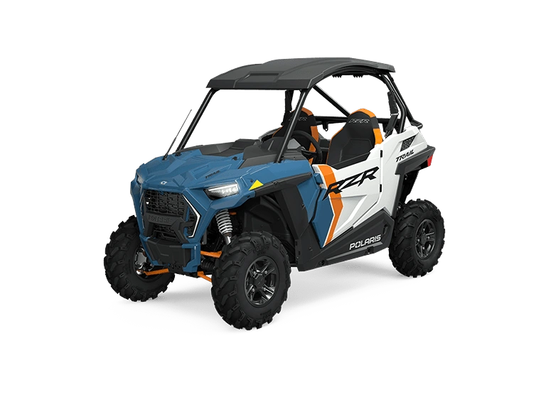 Polaris RZR Trail RZR Trail Ultimate Storm Blue / White Lightning 2024 alt