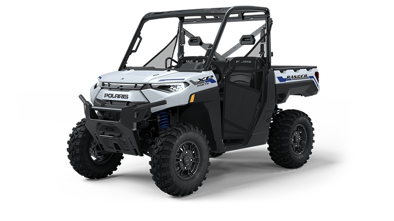 2024 Polaris Ranger XP Kinetic Premium Icy White Pearl - Thibault Marine