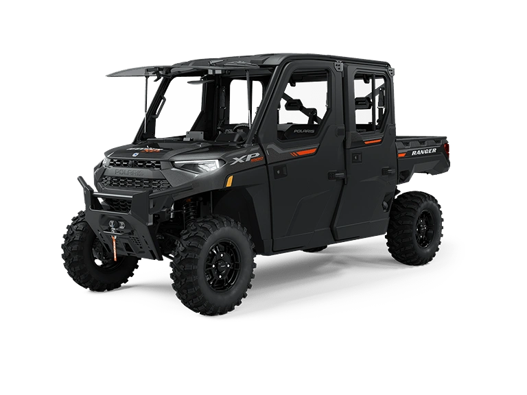 Polaris Ranger Crew XP 1000 Ranger Crew XP 1000 Northstar Edition Ultimate Super Graphite With Orange Burst Accents 2024 alt