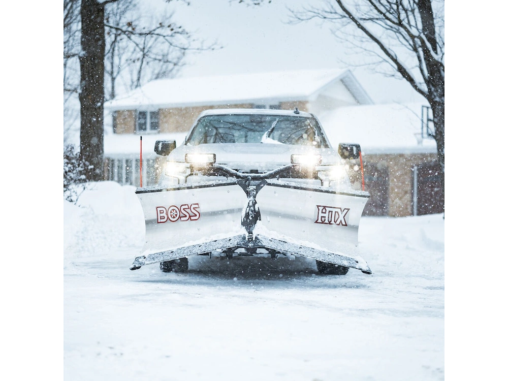 Boss Snowplow 8' Stainless Steel HTX V-Blade 8' Stainless Steel HTX V-Blade alt