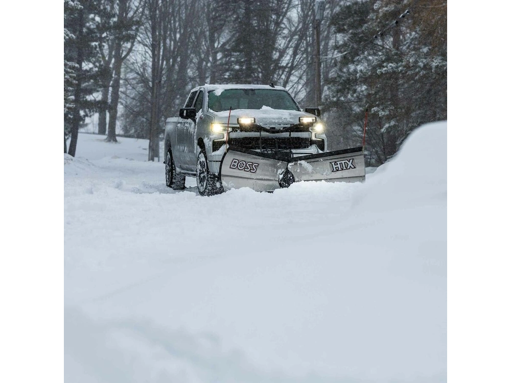 Boss Snowplow 8' Stainless Steel HTX V-Blade 8' Stainless Steel HTX V-Blade alt