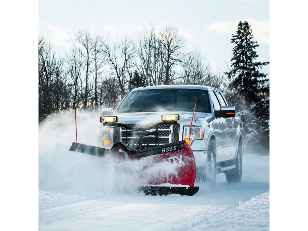 Boss Snowplow 7'6" Steel HTX V-Blade 7'6" Steel HTX V-Blade alt