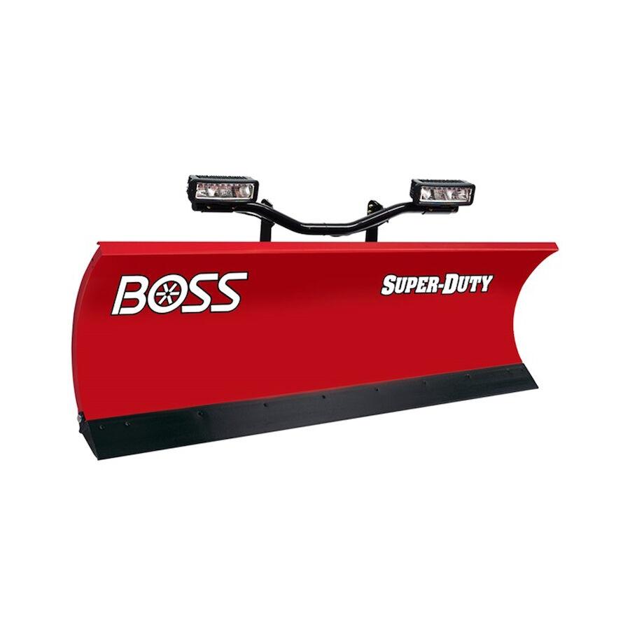 Boss Snowplow Snow Removal 7'6" Steel Trip-Edge Super-Duty 