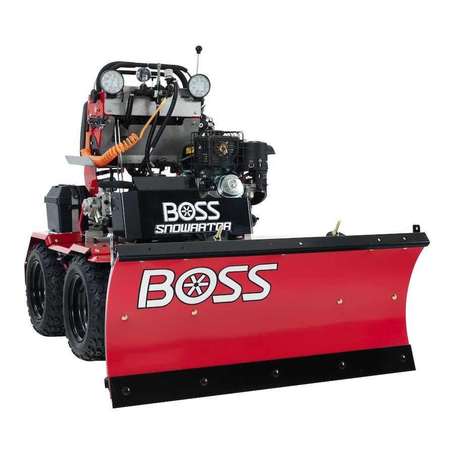 Boss Snowplow Sidewalk Vehicle Snowrator Kohler Engine Trailgo