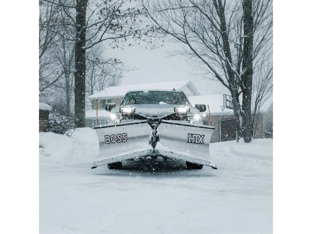 Boss Snowplow 8' Stainless Steel HTX V-Blade 8' Stainless Steel HTX V-Blade alt
