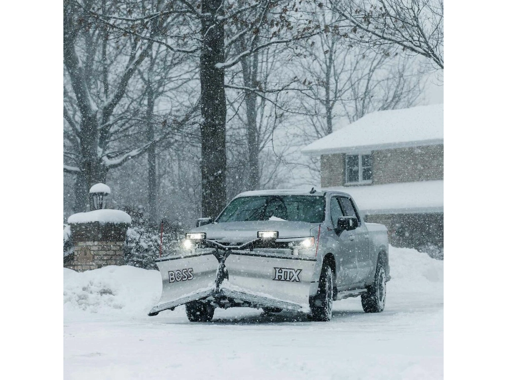 Boss Snowplow 8' Stainless Steel HTX V-Blade 8' Stainless Steel HTX V-Blade alt