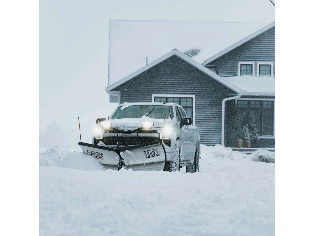 Boss Snowplow 8' Stainless Steel HTX V-Blade 8' Stainless Steel HTX V-Blade alt