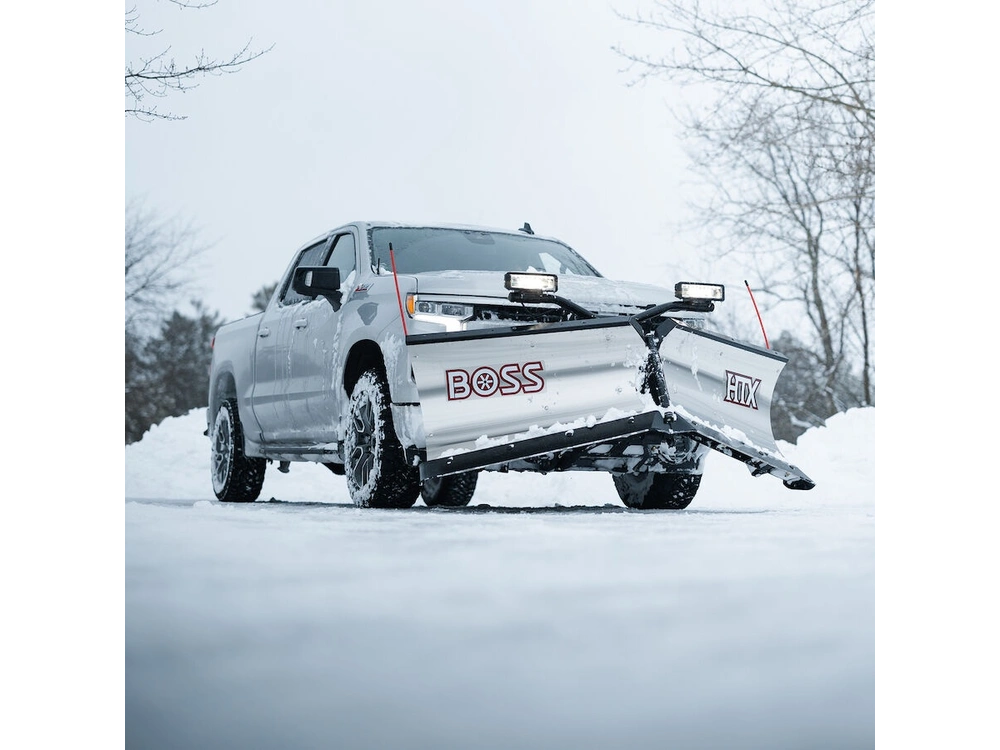 Boss Snowplow 8' Stainless Steel HTX V-Blade 8' Stainless Steel HTX V-Blade alt