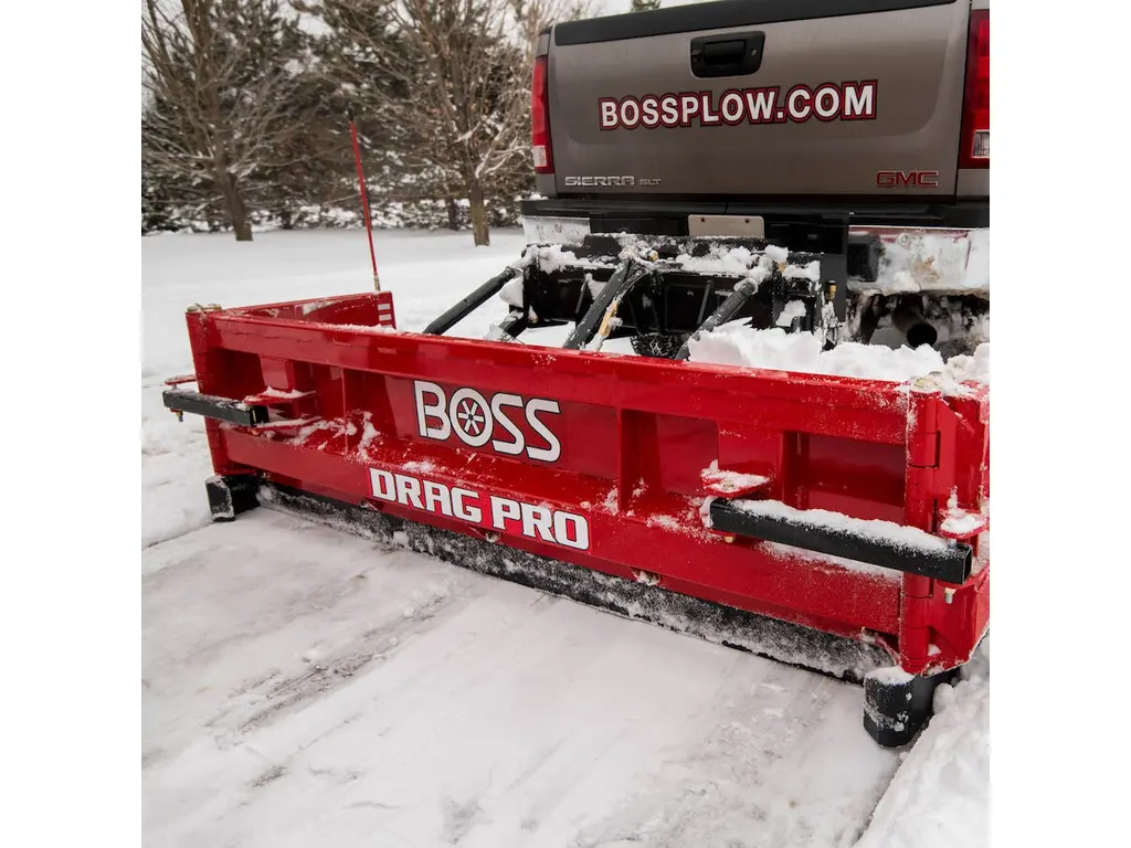  Boss Snowplow Snow Removal 8' Or 8'-12' Drag Pro