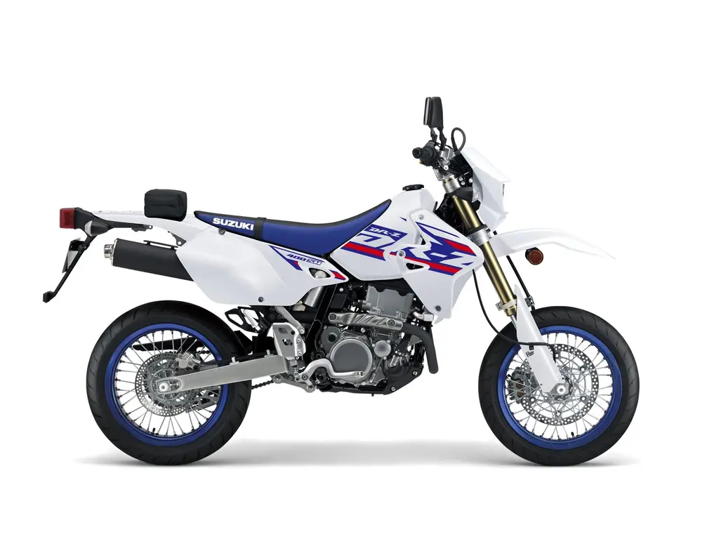 2024 Suzuki DR-Z400SM Solid Special White No. 2