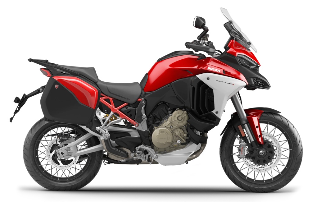 Ducati Multistrada V4 S Ducati Red + Spoked Wheels 2023