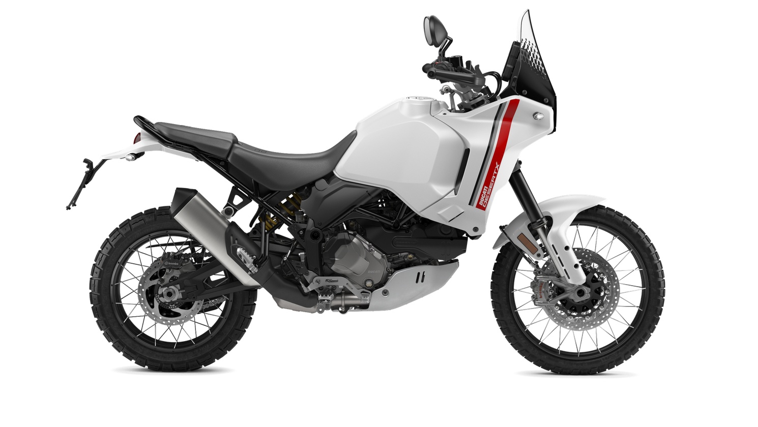 Ducati DesertX Star White Silk 2023